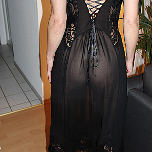 in negligee without pantys gallery image