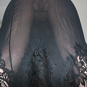 in negligee without pantys gallery image