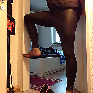 Sexy Neue Wet Leggings Galeriebild