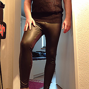 Sexy Neue Wet Leggings Galeriebild