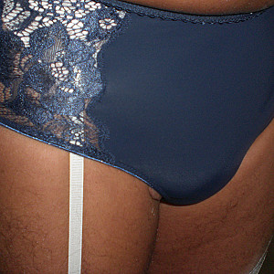 First image of artos1960's Gallery - white straps and a blue panty