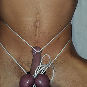 First image of Dildohure's Gallery - bounded cock and balls 2