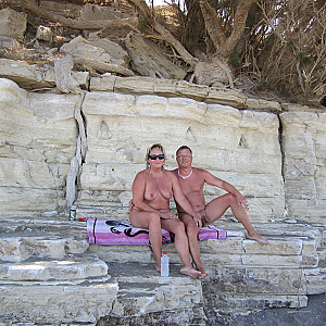 Urlaub 2012  am Komos Beach auf Kreta/Matala Galerie