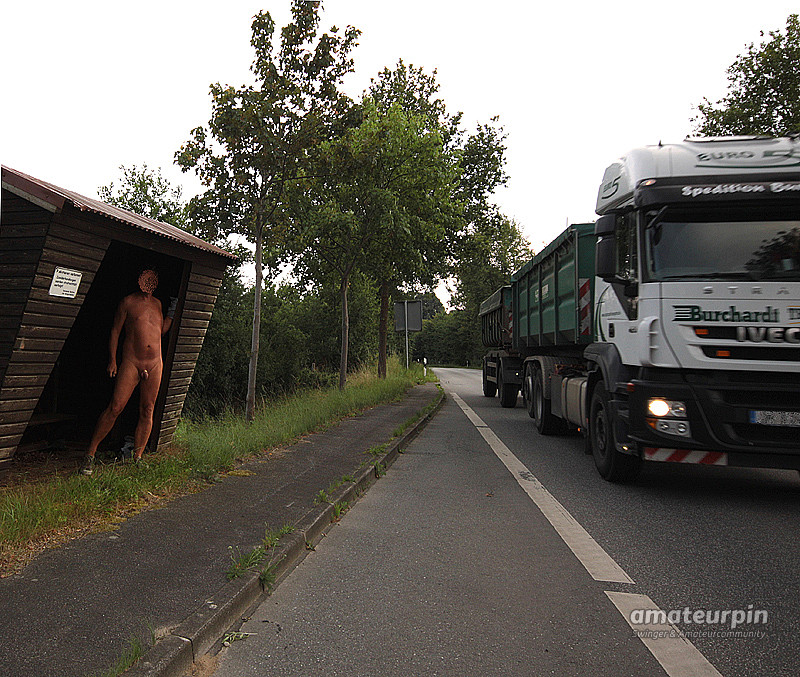 Warten auf den Bus Galeriebild