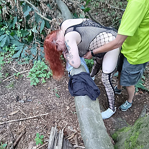 horny in the woods gallery image