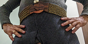 Exposed in 2 beautiful wool leggings First Thumb Image
