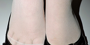 Nylons in Lackballerinas First Thumb Image