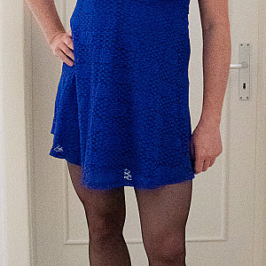 crossdressing in blue gallery image