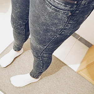 Biker Jeans with socks gallery image