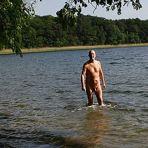 Nudism at the lake gallery image