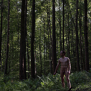 a guy in the woods gallery image