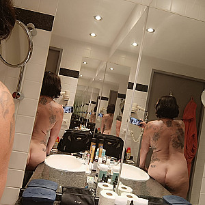 P.Girl in the bathroom gallery image