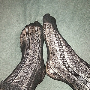 First image of WishGirl's Gallery - Cute black ankle socks1