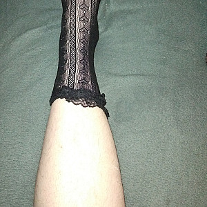 First image of WishGirl's Gallery - Cute black ankle socks