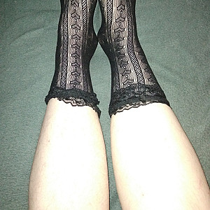 Cute black ankle socks gallery image