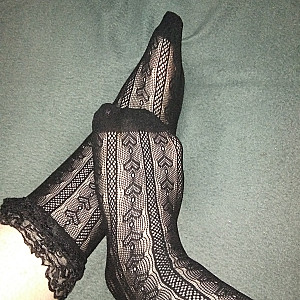 Cute black ankle socks gallery image