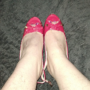 Pinke lack High Heels Galeriebild