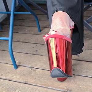 First Image Of Accent1's Video - P.Girls Heels at the Vacation Home