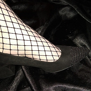 Schwarze sexy Heels Galeriebild