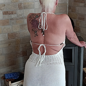 Sexy Häckelkleid Galeriebild