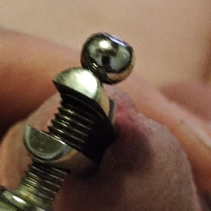 Stretching the urethra gallery image
