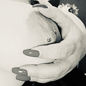 My wife's hot tits and pussy gallery image