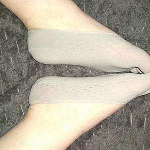 Beige süße Zehensöckchen Galeriebild