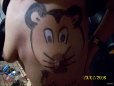 The little fucker gets painted gallery image