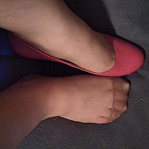 First image of WishGirl's Gallery - Pink High Heels and Nylons