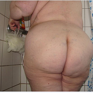 horny in the shower gallery image