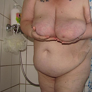 horny in the shower gallery image