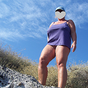 Fotoshooting über dem Strand Galeriebild