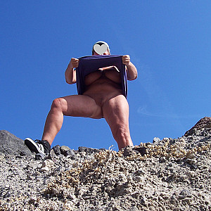 Fotoshooting über dem Strand Galeriebild