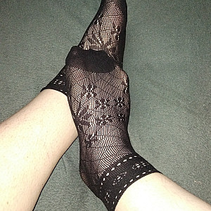 Cute black fishnet socks 1 gallery image