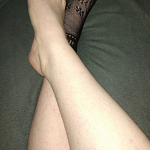 First image of WishGirl's Gallery - Cute black fishnet socks