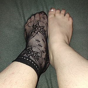 First image of WishGirl's Gallery - Cute black fishnet socks 4