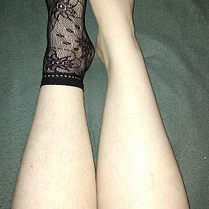 Cute black fishnet socks 3 gallery image