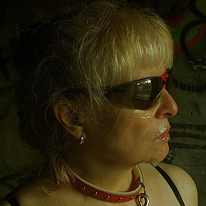 Busty maid in ghost town with shot to the face gallery image