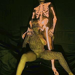 Carnival party with black light gallery image