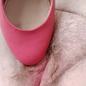 First Image Of WishGirl's Video - Hairy pussy with high heels pampered