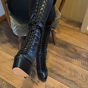 P.Girls High Heel Boots gallery image