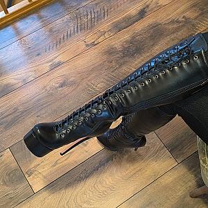 P.Girls High Heel Boots gallery image