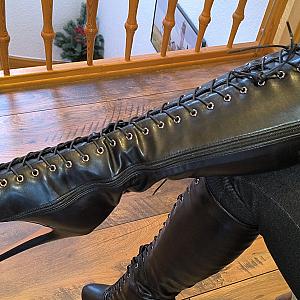 P.Girls High Heel Boots gallery image