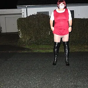 Slut in high boots gallery image