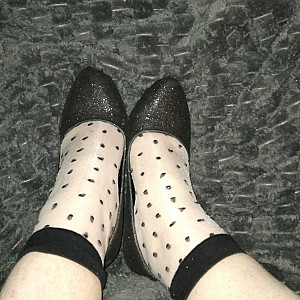 black sexy high heels and socks gallery image