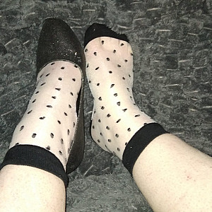 black sexy high heels and socks gallery image