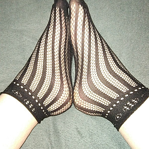 sweet black fishnet socks1 gallery image