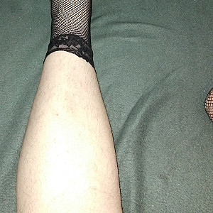 Black high heels and black ankle socks gallery image