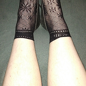 Black high heels and black ankle socks 6 gallery image