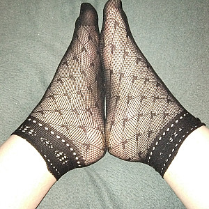 First image of WishGirl's Gallery - sweet black fishnet stockings 2
